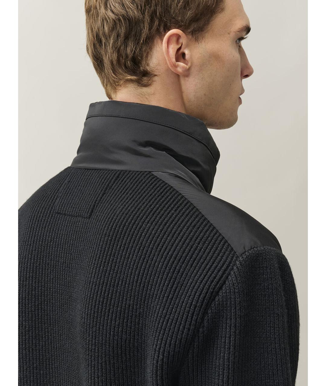 CP COMPANY Черная шерстяная куртка, фото 6