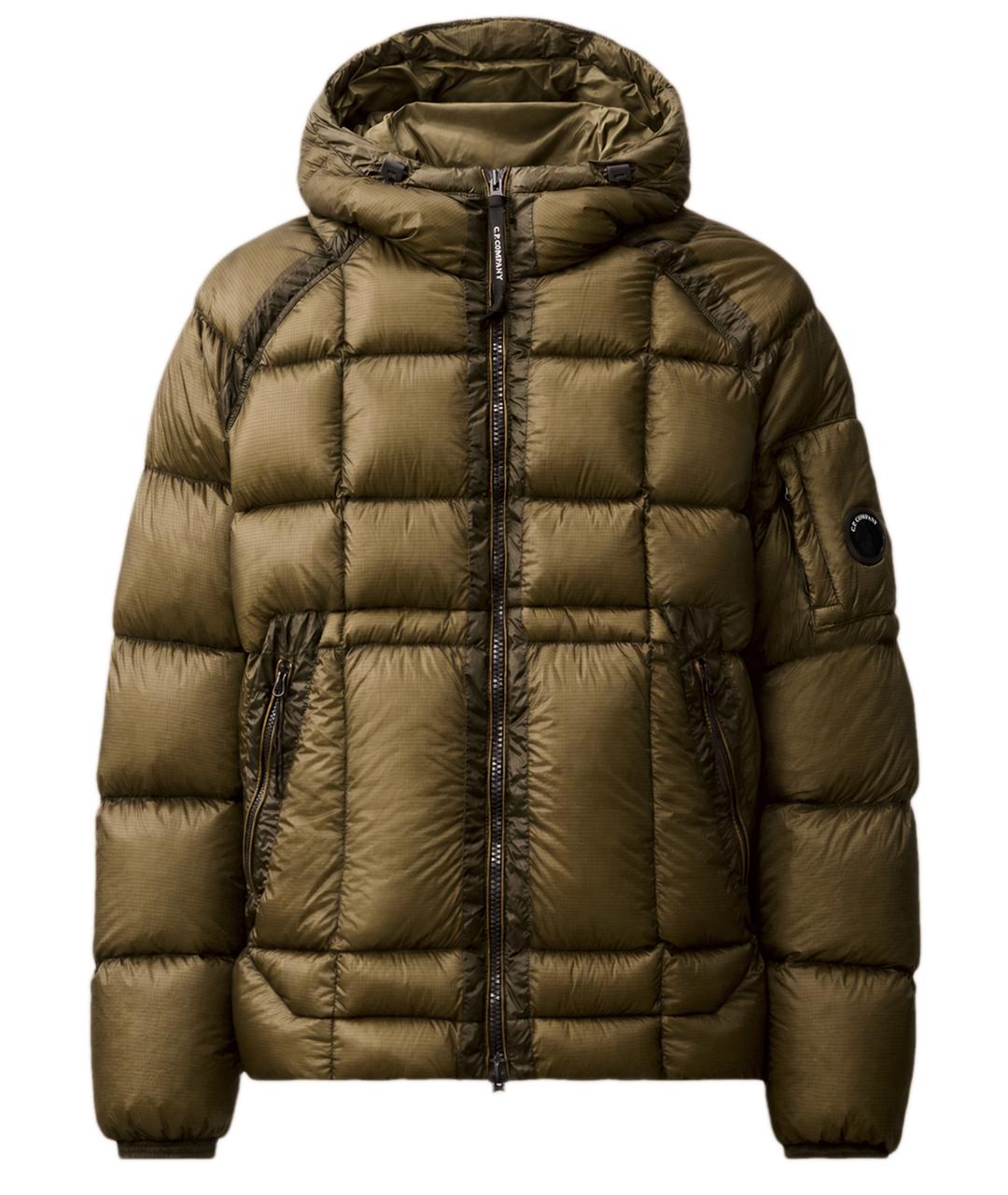 CP COMPANY Хаки полиамидовый пуховик, фото 1