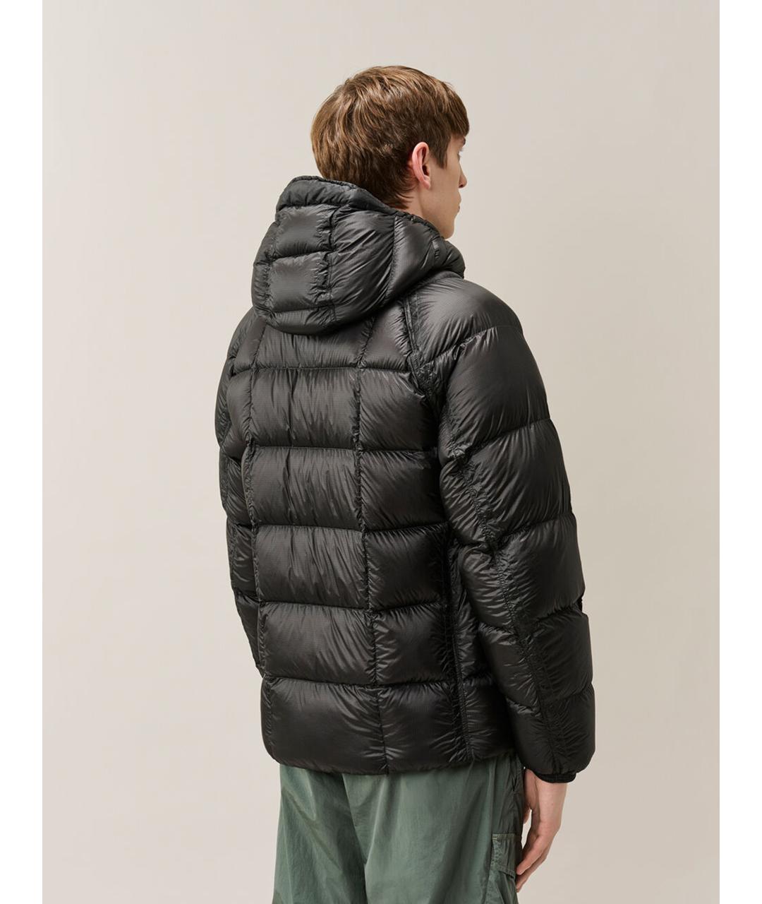 CP COMPANY Черный полиамидовый пуховик, фото 3