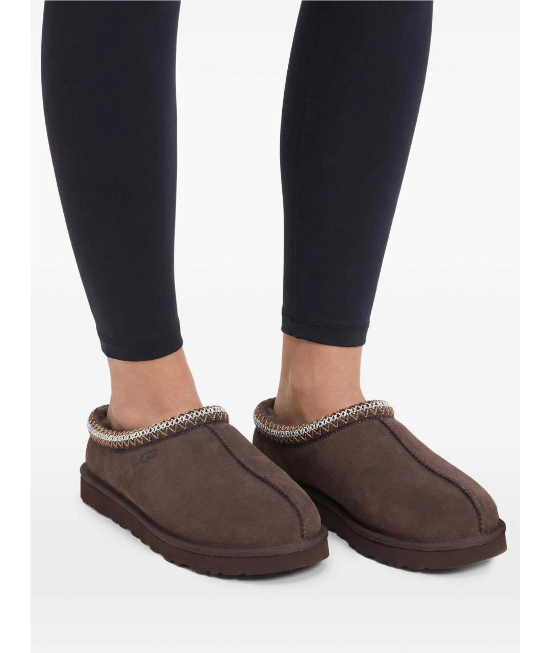 UGG Коричневые замшевые низкие ботинки, фото 5