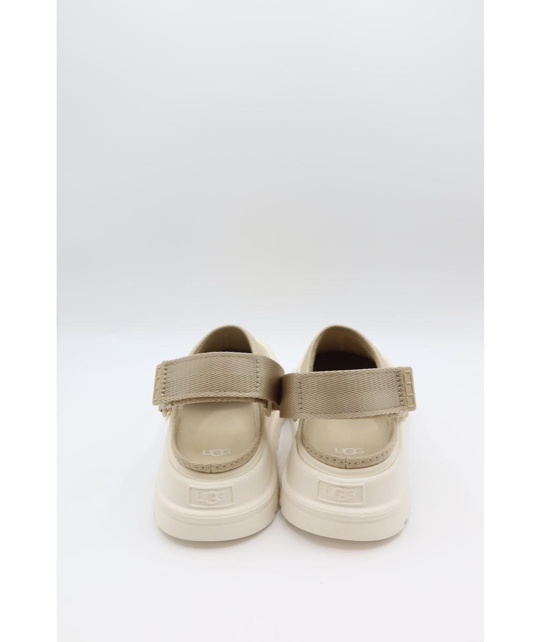 UGG Бежевые сабо, фото 4