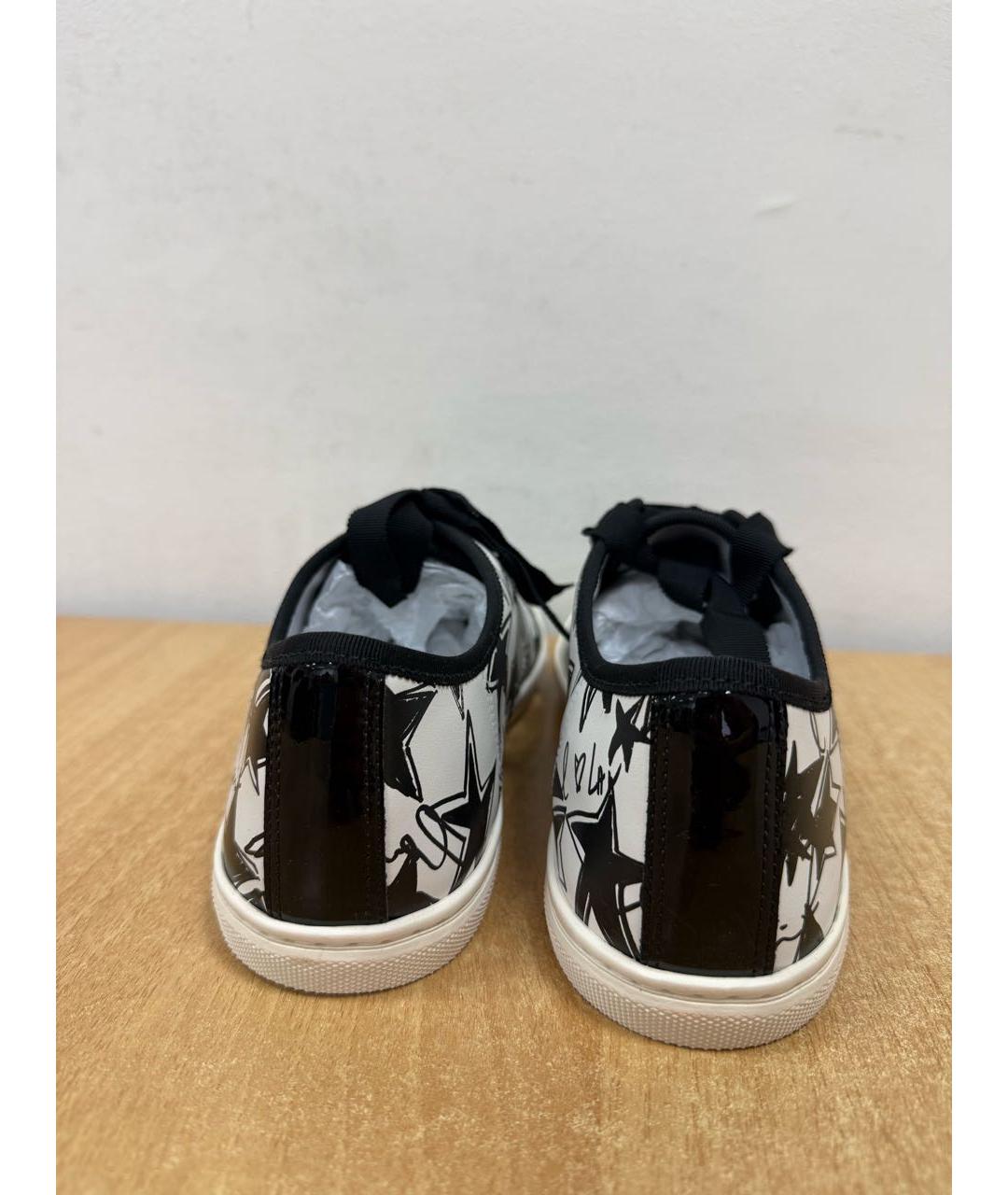 LANVIN Белые кожаные кеды, фото 5