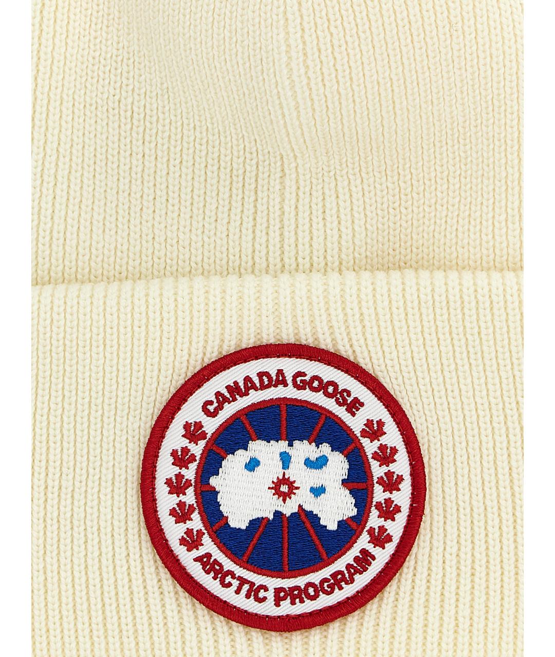 CANADA GOOSE Белая шерстяная шляпа, фото 3