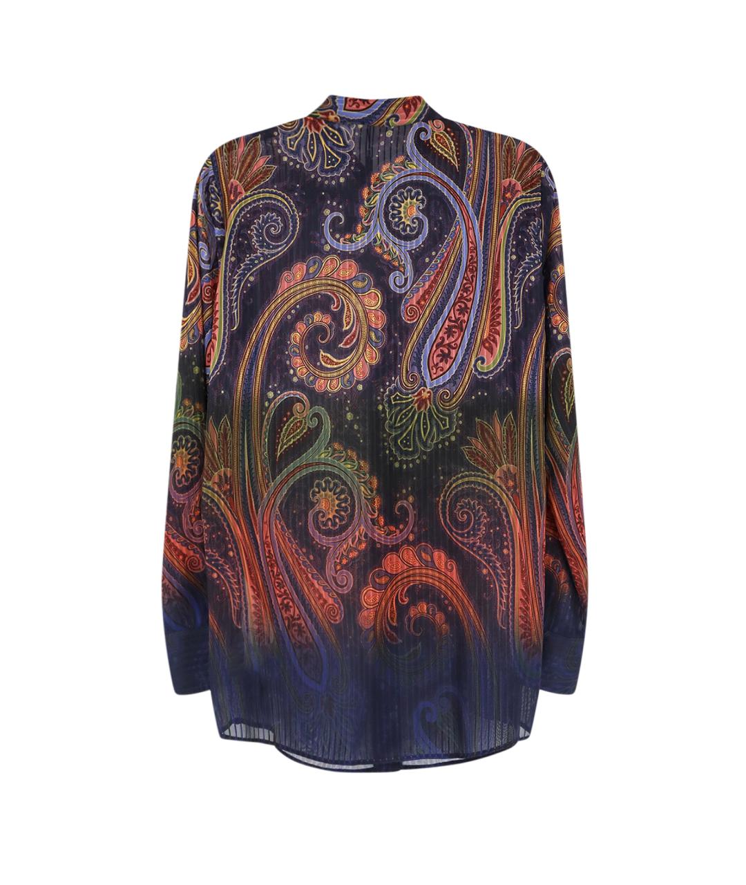 ETRO Мульти полиэстеровая рубашка, фото 2