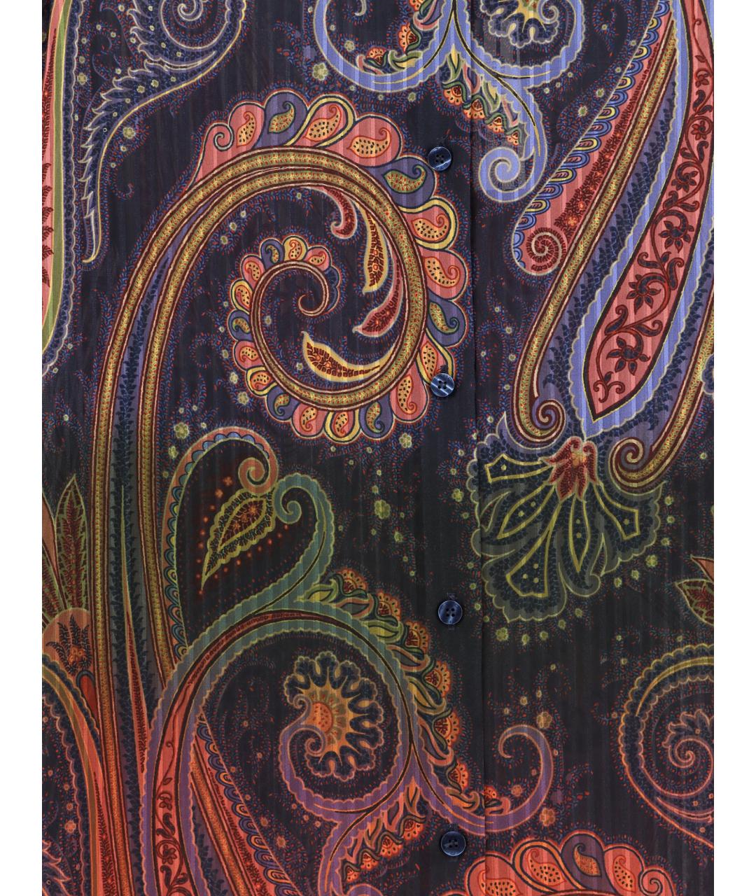 ETRO Мульти полиэстеровая рубашка, фото 3