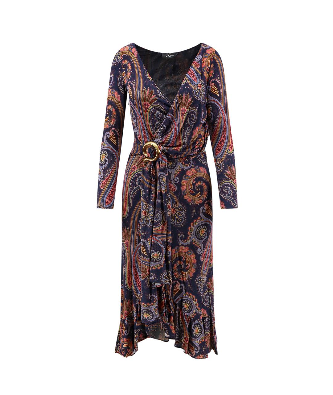 ETRO Мульти вискозное повседневное платье, фото 1