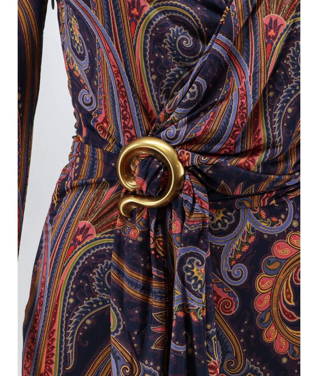 ETRO Мульти вискозное повседневное платье, фото 3