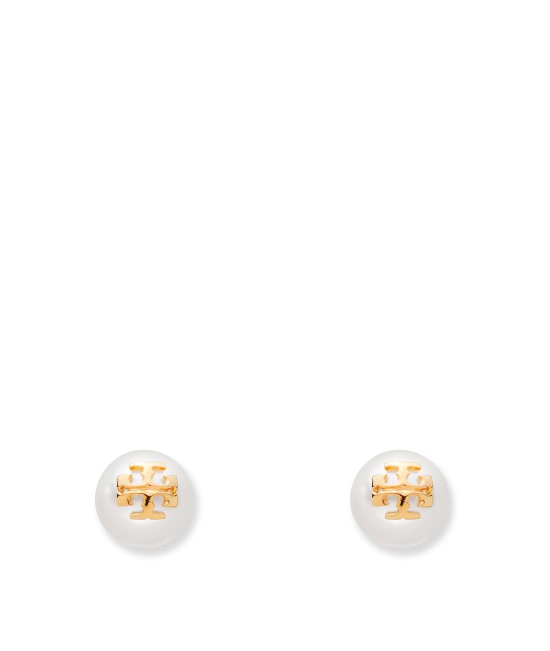 TORY BURCH Золотые латунные серьги, фото 3