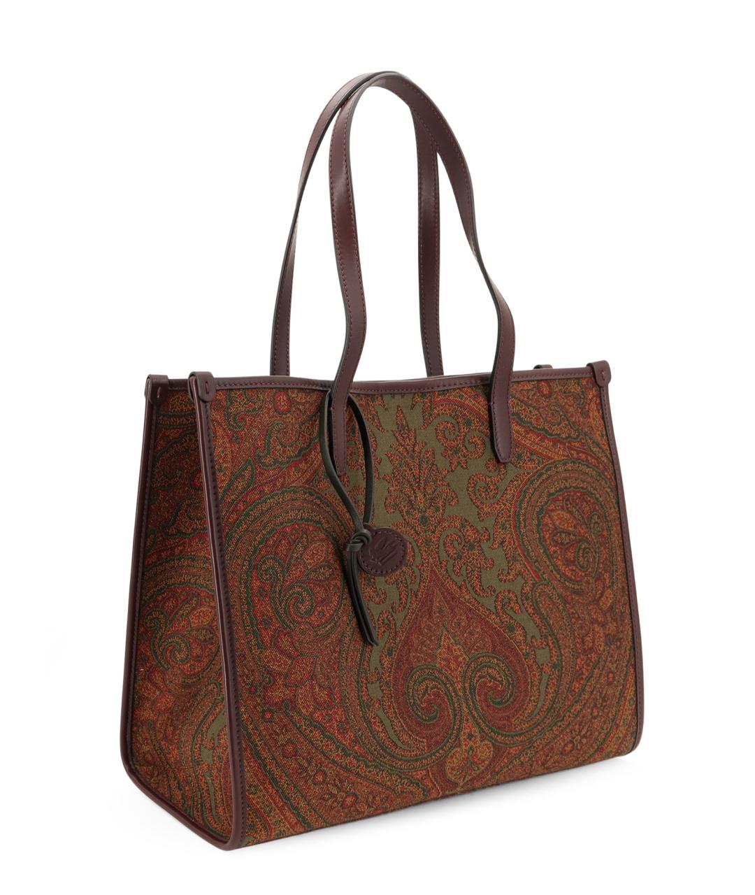 ETRO Мульти синтетическая сумка тоут, фото 3