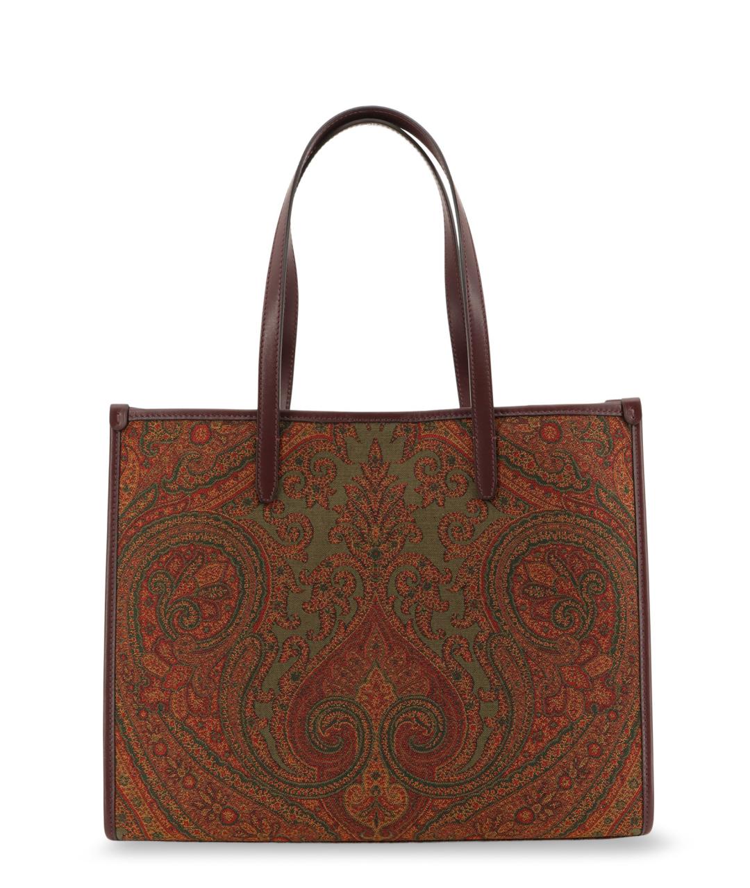 ETRO Мульти синтетическая сумка тоут, фото 2
