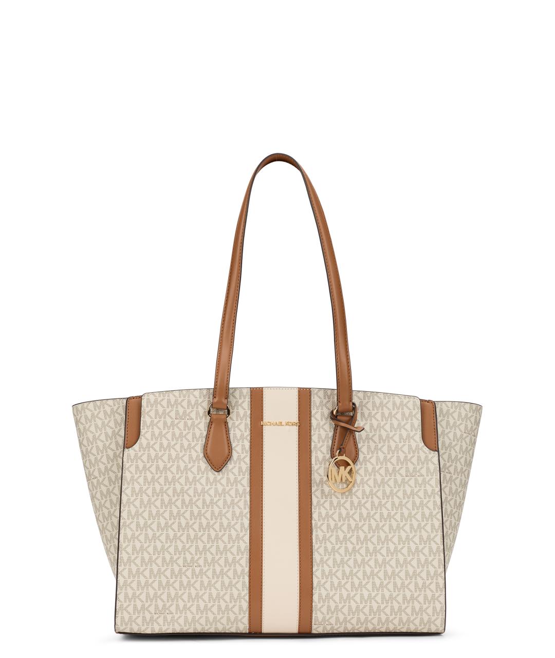 MICHAEL MICHAEL KORS Белая синтетическая сумка тоут, фото 1
