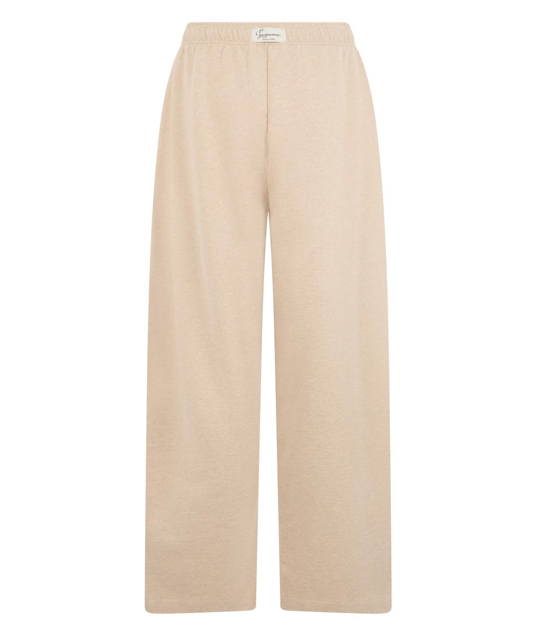 JACQUEMUS Бежевый хлопковый спортивный костюм, фото 2