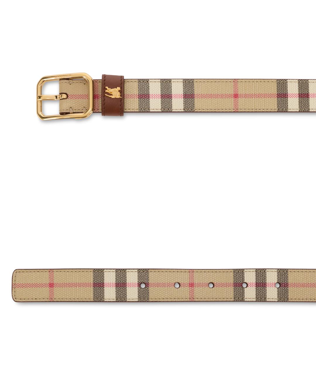 BURBERRY Бежевый ремень, фото 2