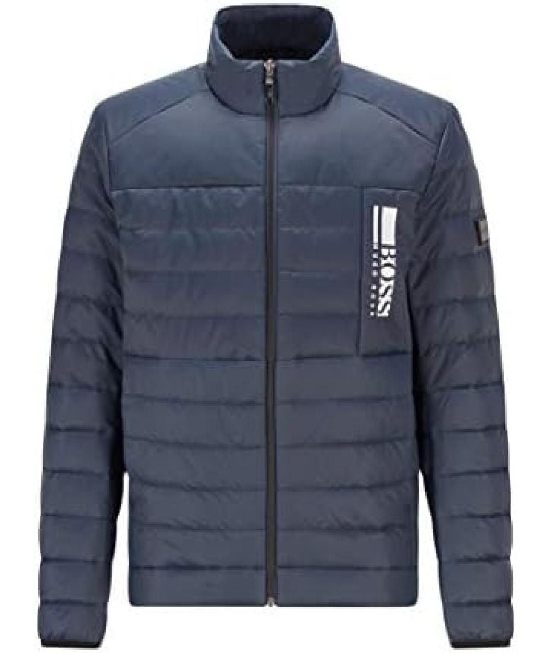 HUGO BOSS Синяя полиэстеровая куртка, фото 1