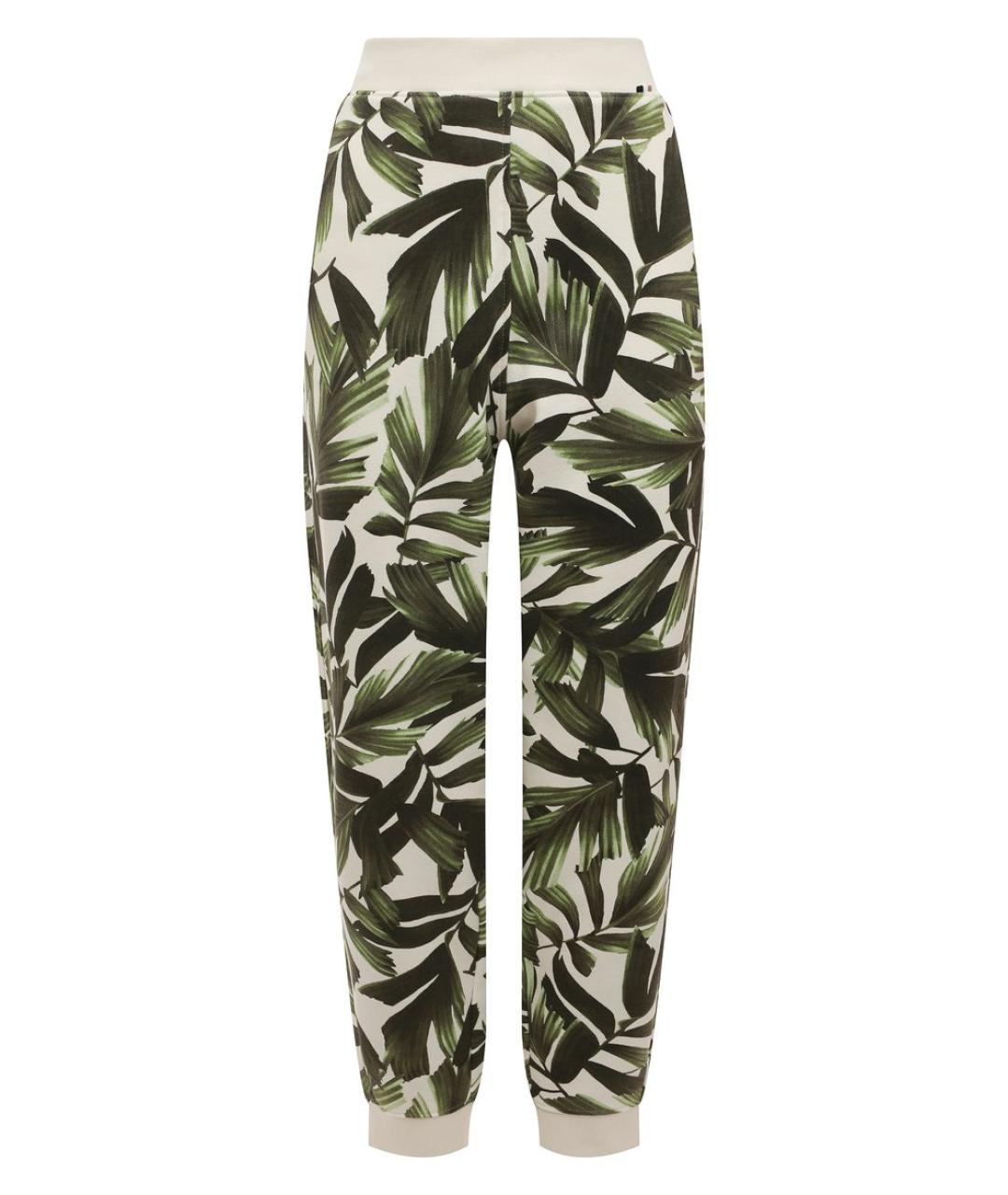 HUGO BOSS Мульти хлопковые прямые брюки, фото 1