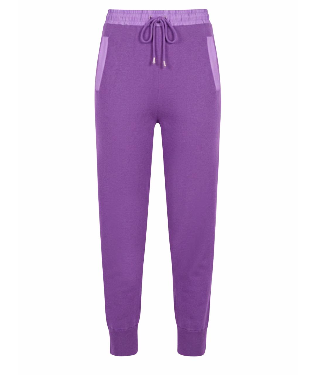 HUGO BOSS Фиолетовые хлопковые спортивные брюки и шорты, фото 1