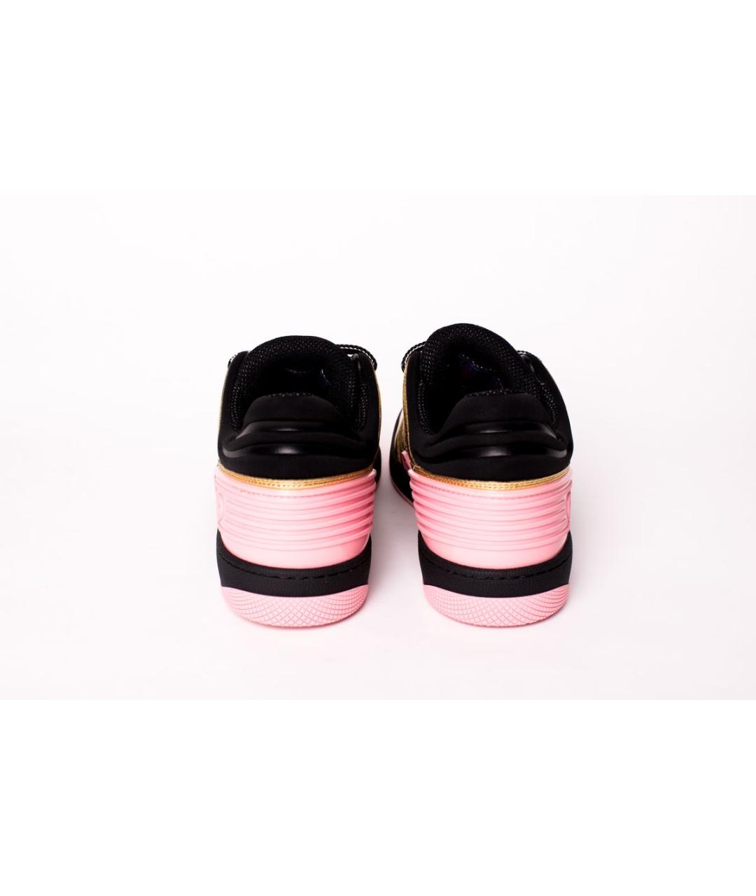 GUCCI Мульти кожаные кроссовки, фото 3