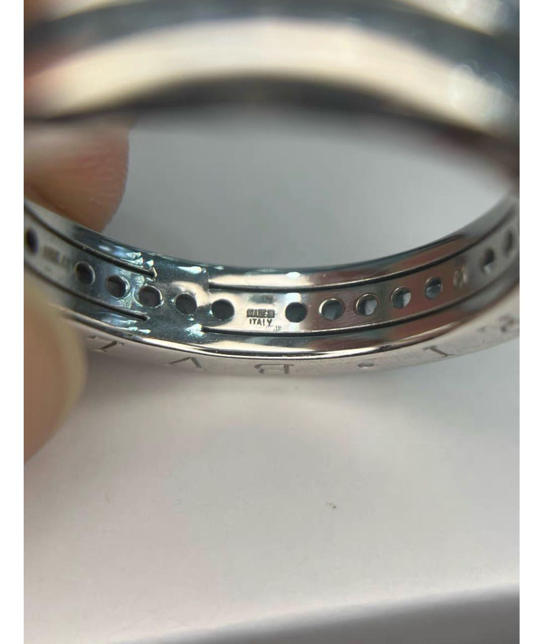 BVLGARI Серебряное кольцо из белого золота, фото 3