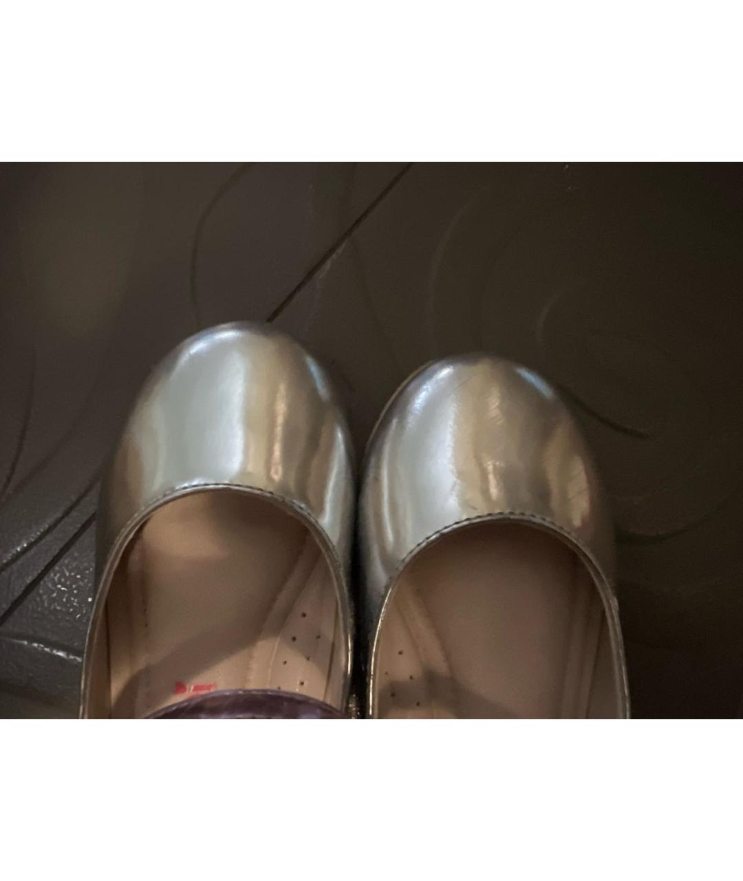 SOPHIA WEBSTER MINI Серебряные балетки и туфли, фото 6