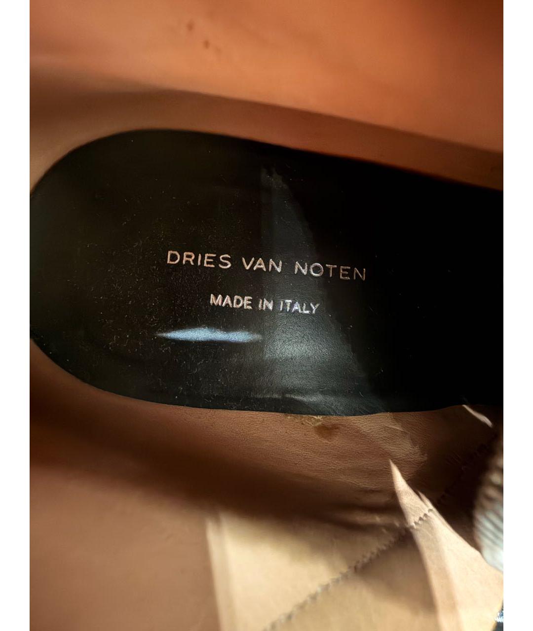 DRIES VAN NOTEN Ботильоны из кожи питона, фото 5