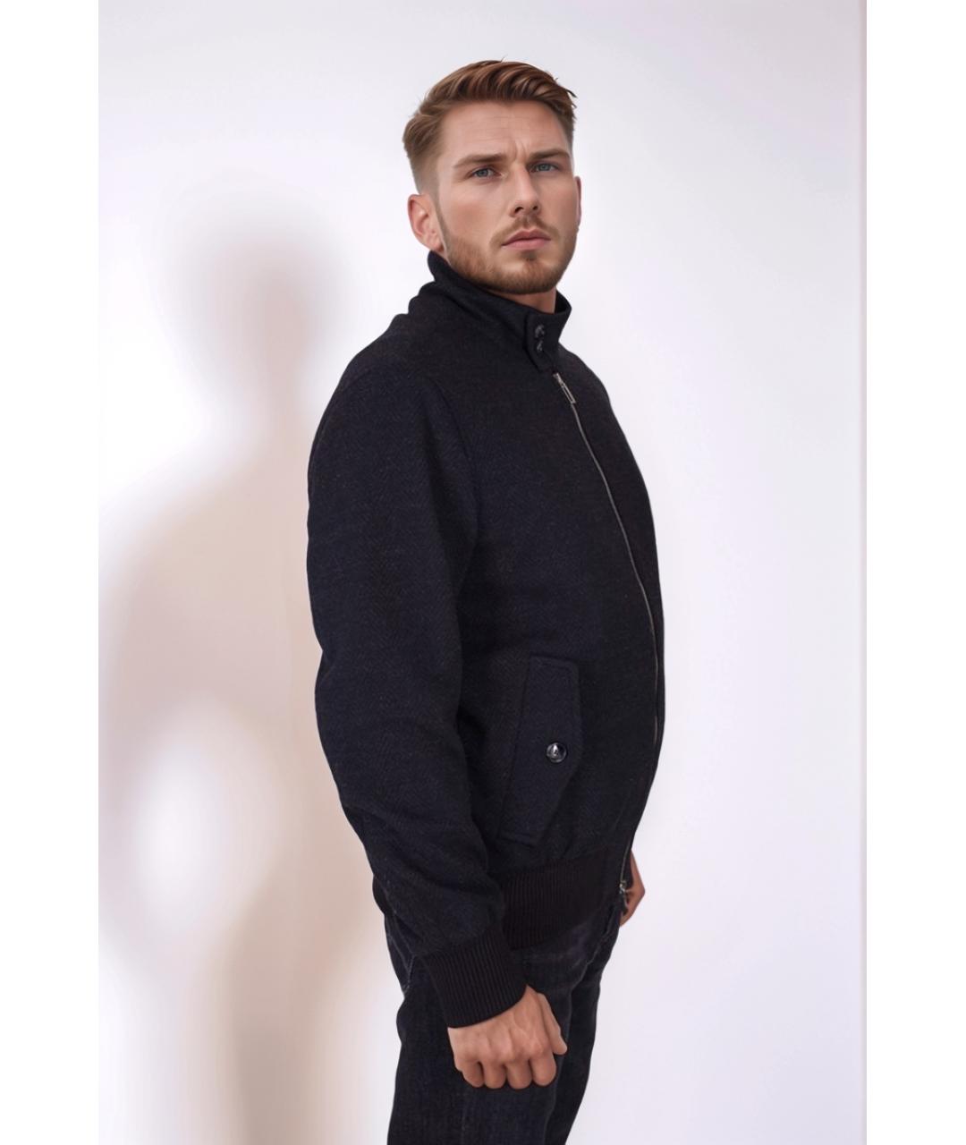 OUTFIT Черная полиэстеровая куртка, фото 3