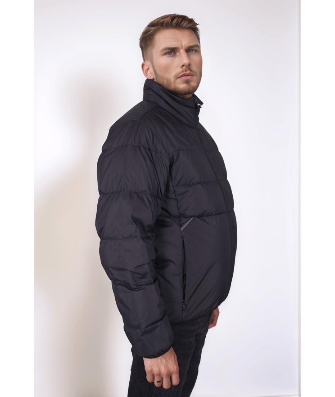 HUGO BOSS Черная полиэстеровая куртка, фото 4