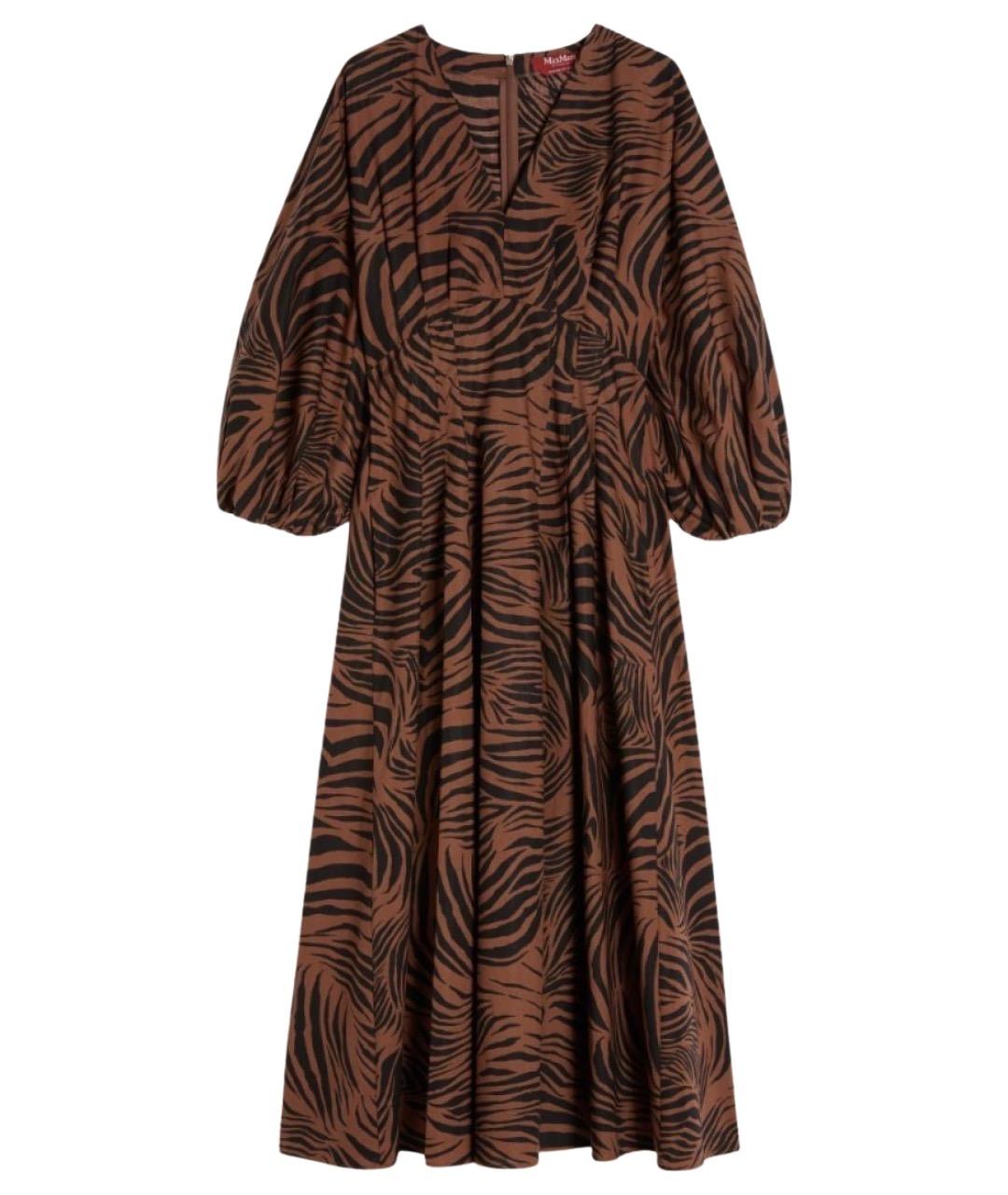 MAX MARA Мульти хлопковое повседневное платье, фото 1