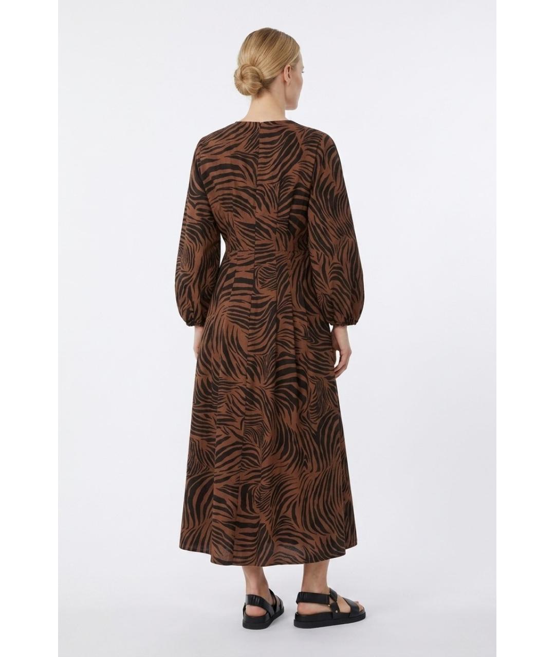 MAX MARA Мульти хлопковое повседневное платье, фото 4