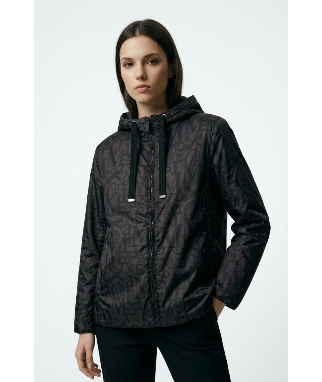 MAX MARA Коричневая полиэстеровая куртка, фото 4