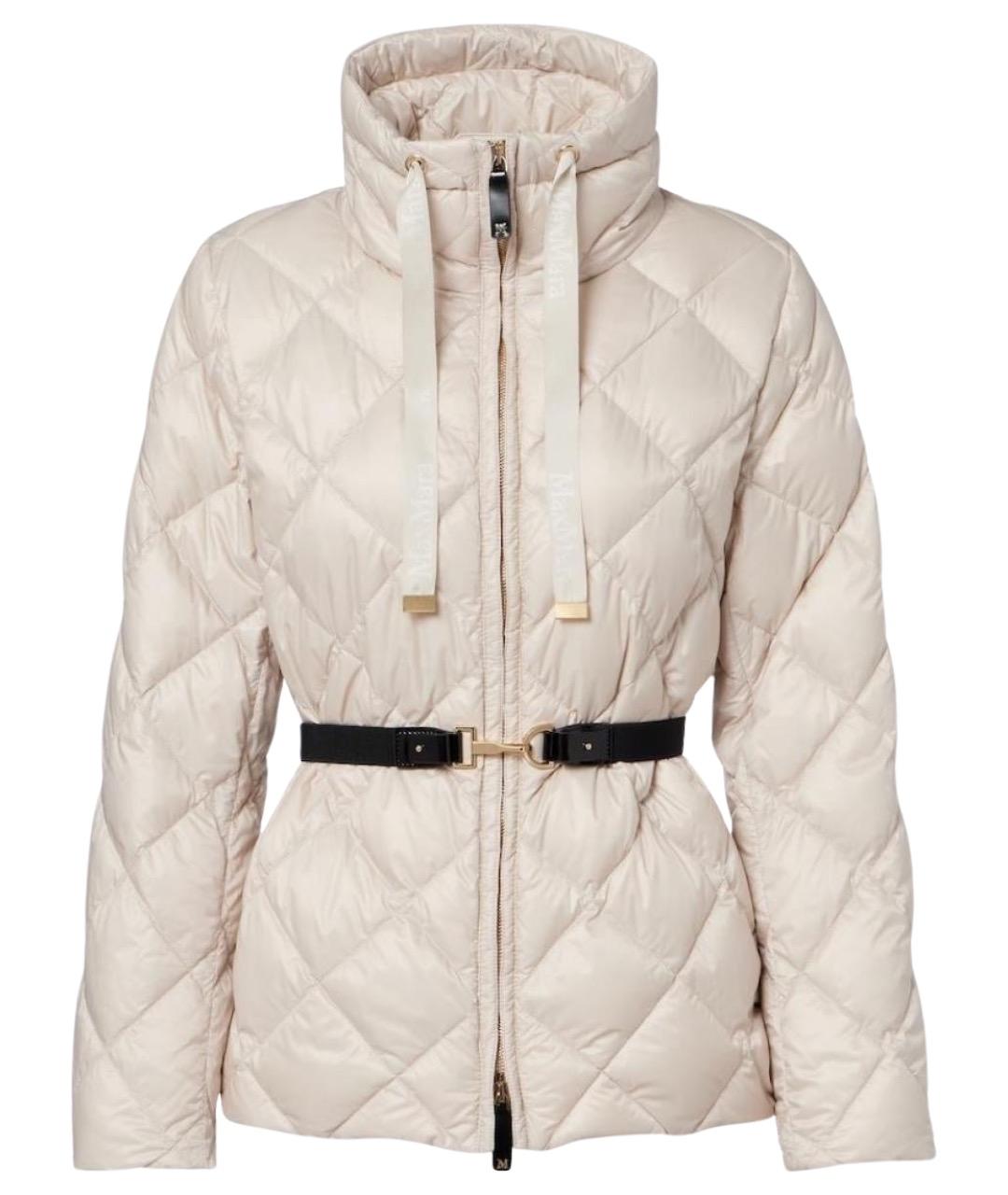 MAX MARA Бежевая полиамидовая куртка, фото 1