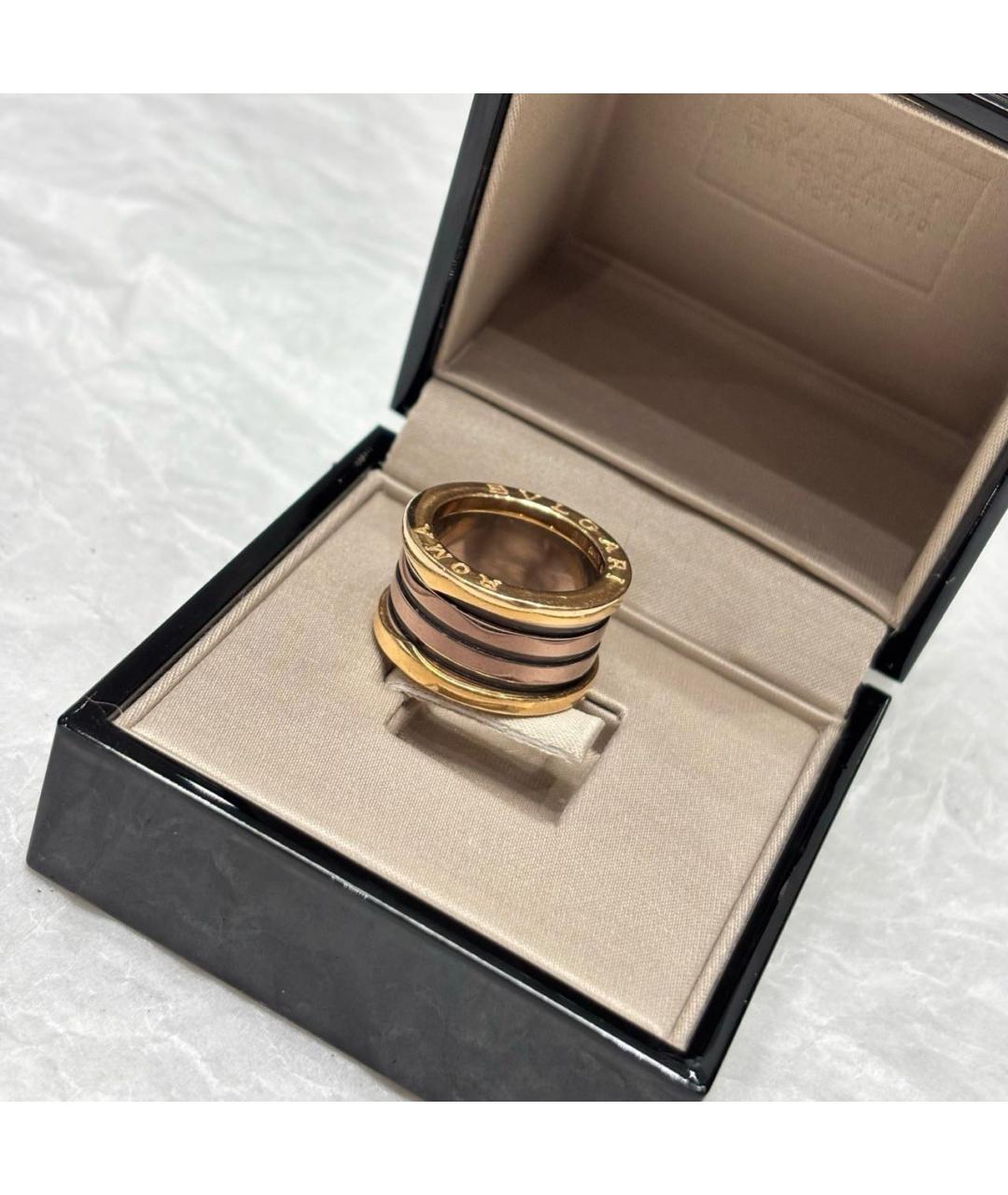 BVLGARI Золотое кольцо из розового золота, фото 3