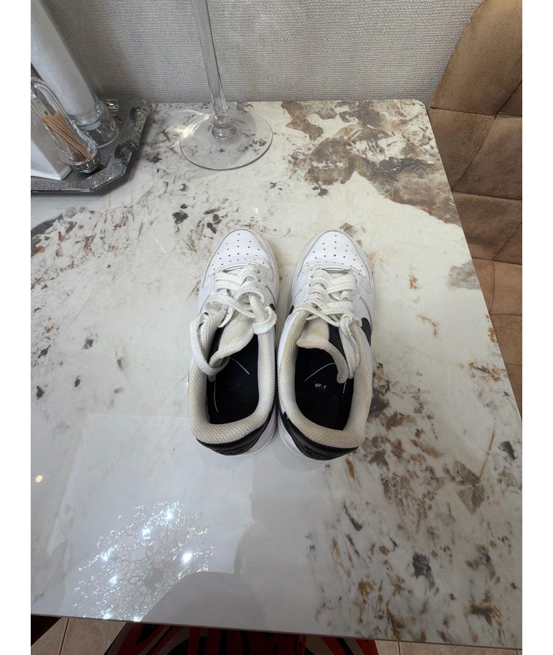 NIKE Белые кожаные кеды, фото 3