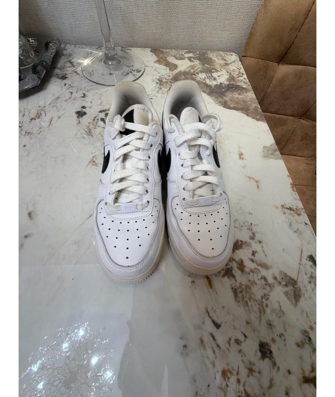 NIKE Белые кожаные кеды, фото 2