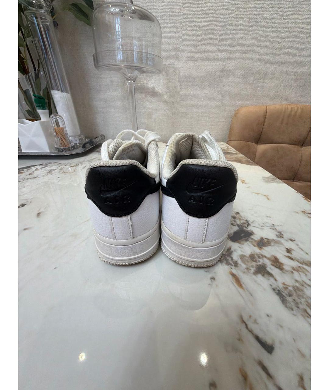 NIKE Белые кожаные кеды, фото 4