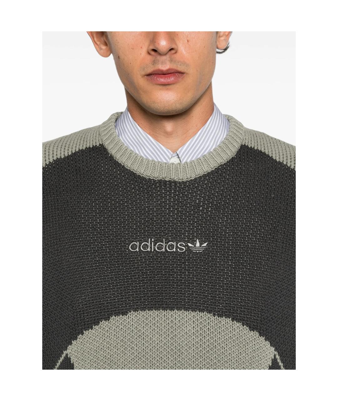 ADIDAS Мульти хлопковый джемпер / свитер, фото 4