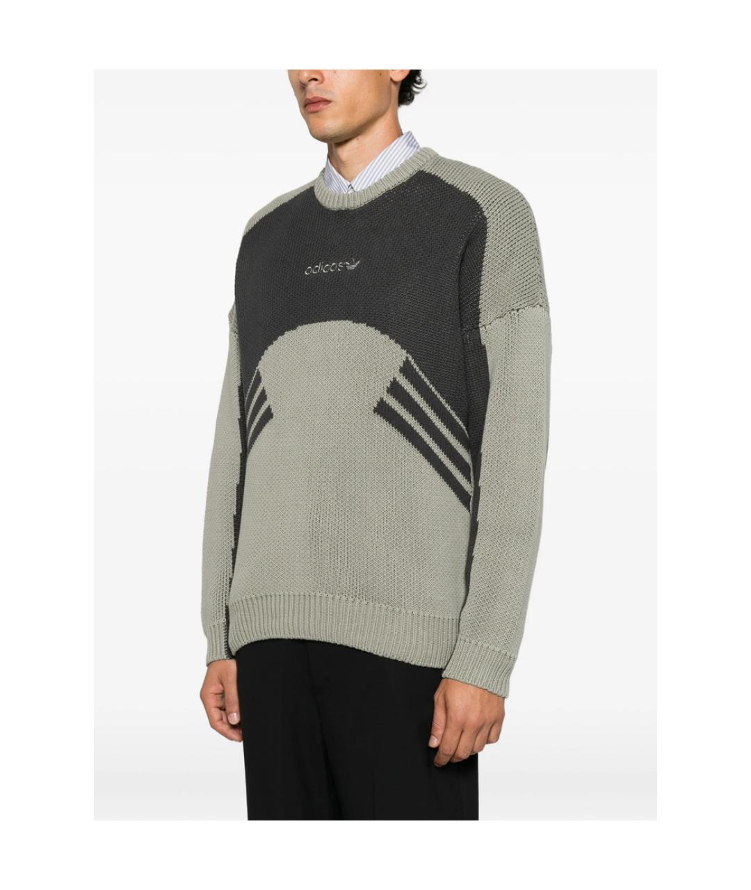 ADIDAS Мульти хлопковый джемпер / свитер, фото 3