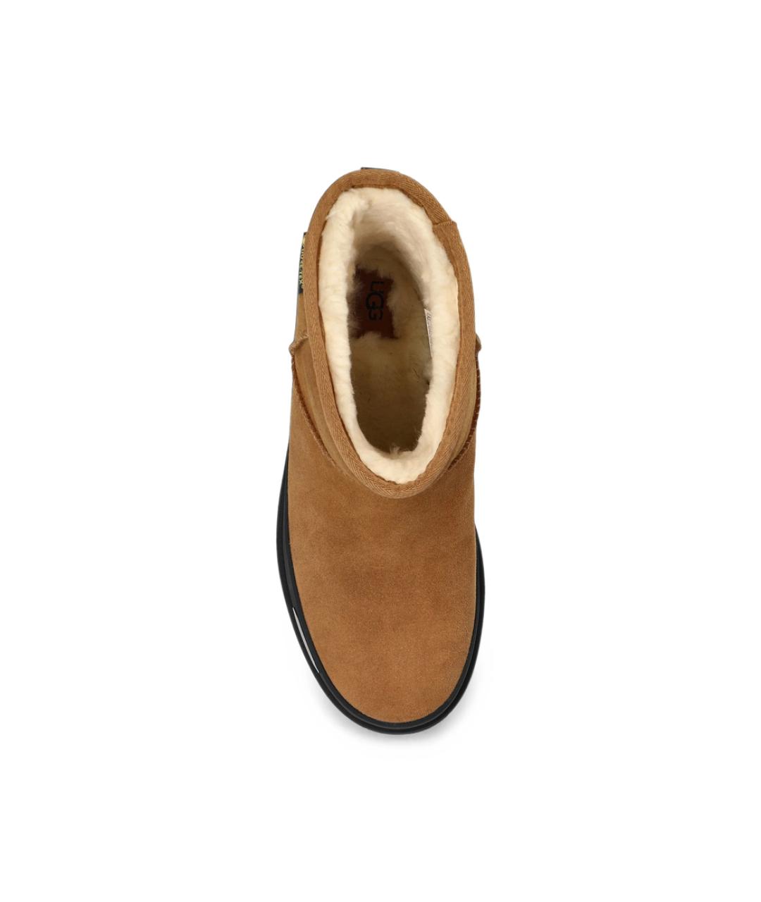 UGG Коричневые замшевые низкие ботинки, фото 5