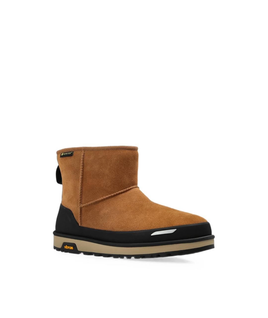 UGG Коричневые замшевые низкие ботинки, фото 6