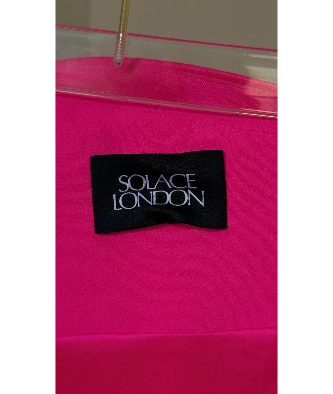 SOLACE LONDON Розовое вечернее платье, фото 4