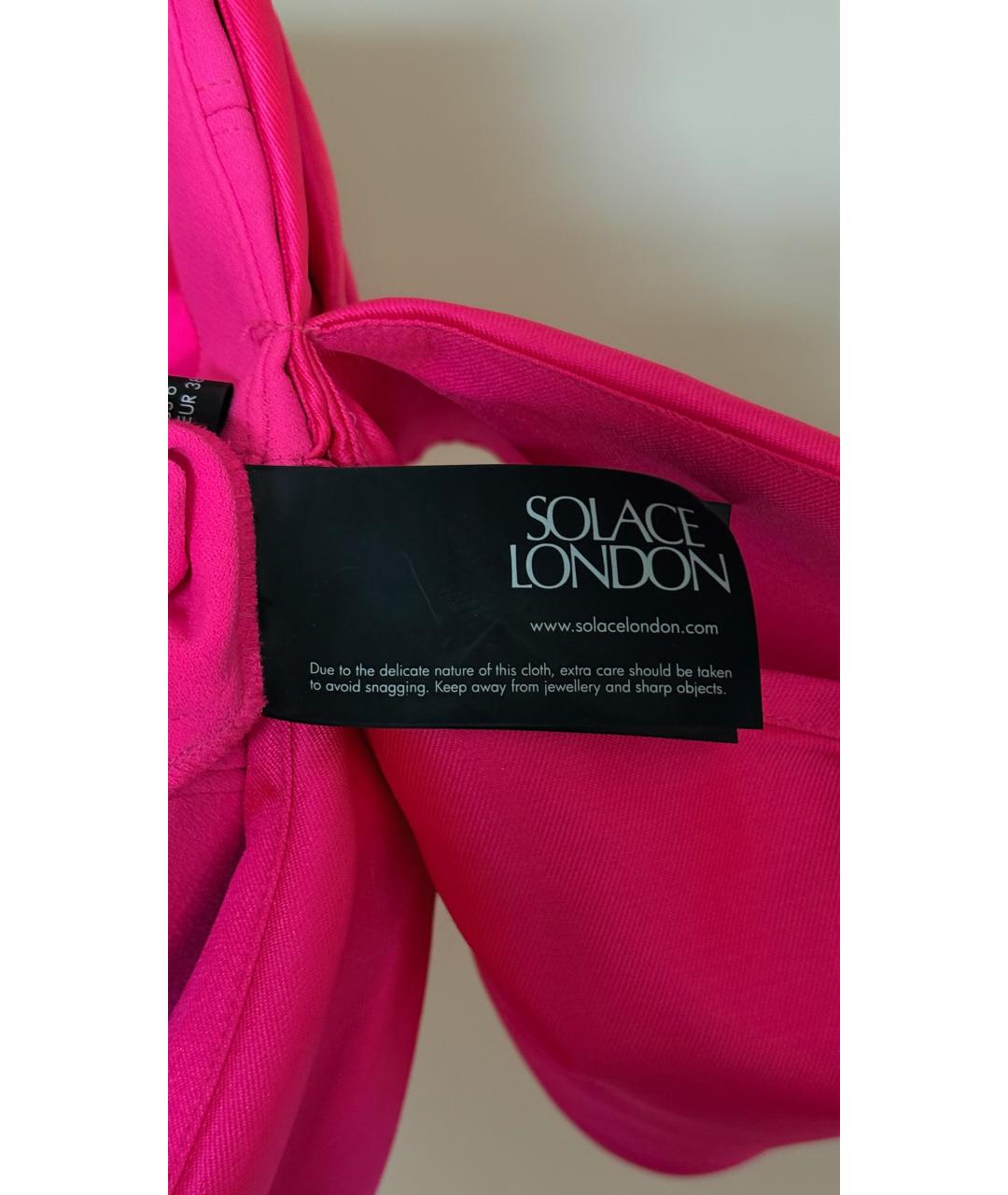 SOLACE LONDON Розовое вечернее платье, фото 6