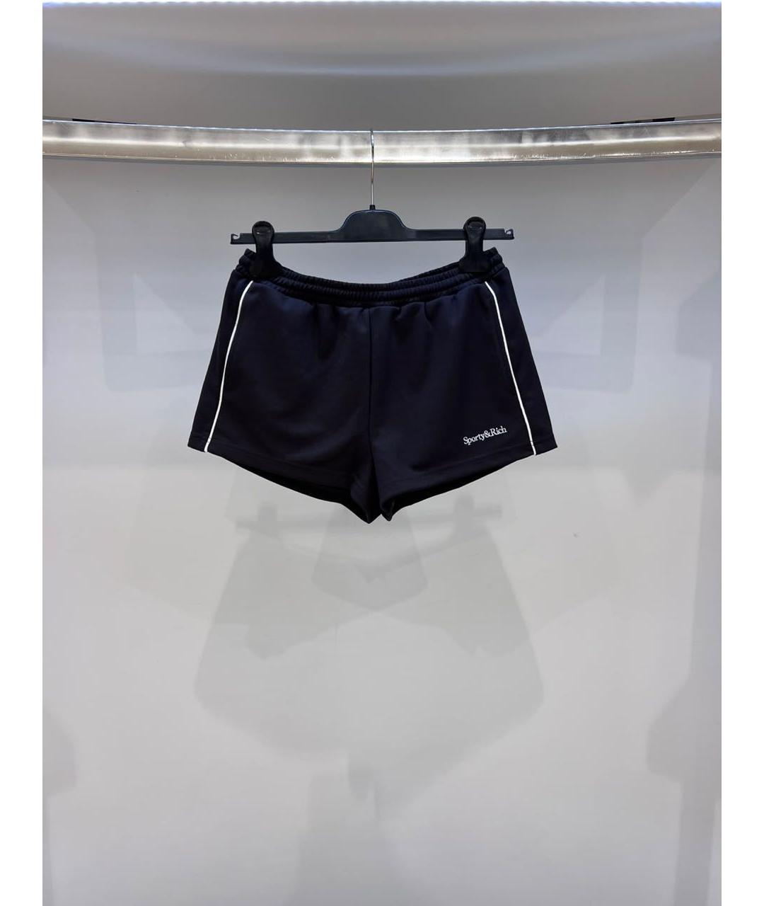 SPORTY AND RICH Черные шорты, фото 3