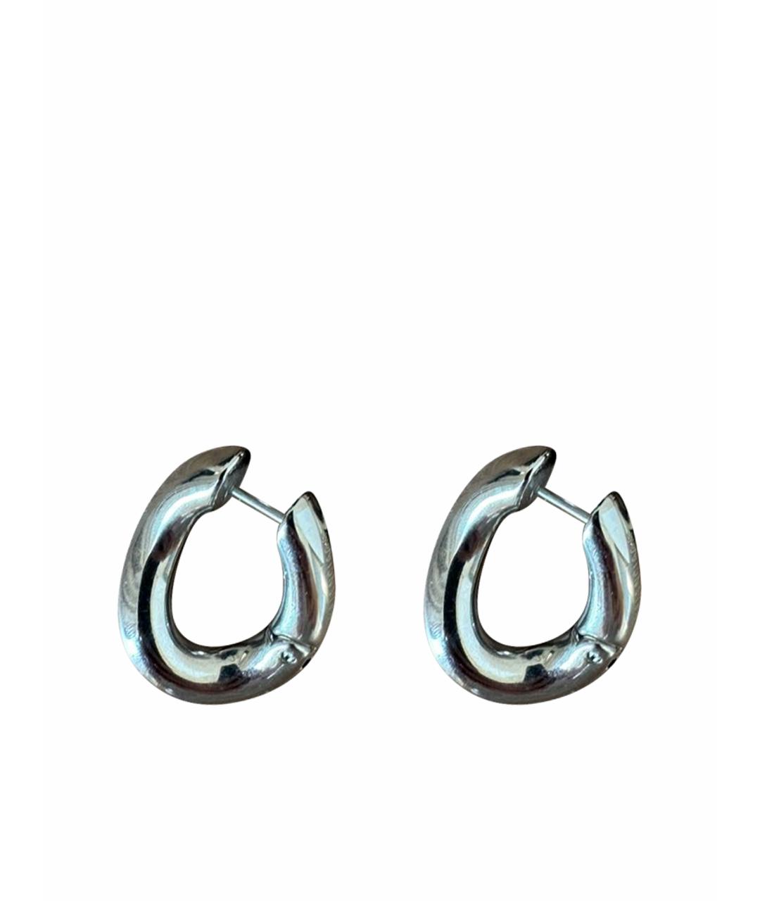 BALENCIAGA Серебряные серебряные серьги, фото 1