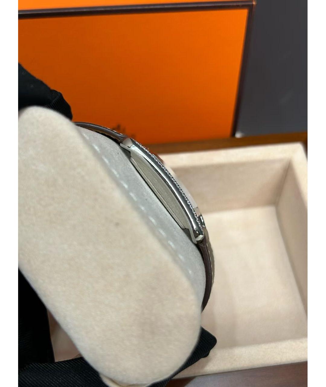 HERMES Коричневые часы, фото 2