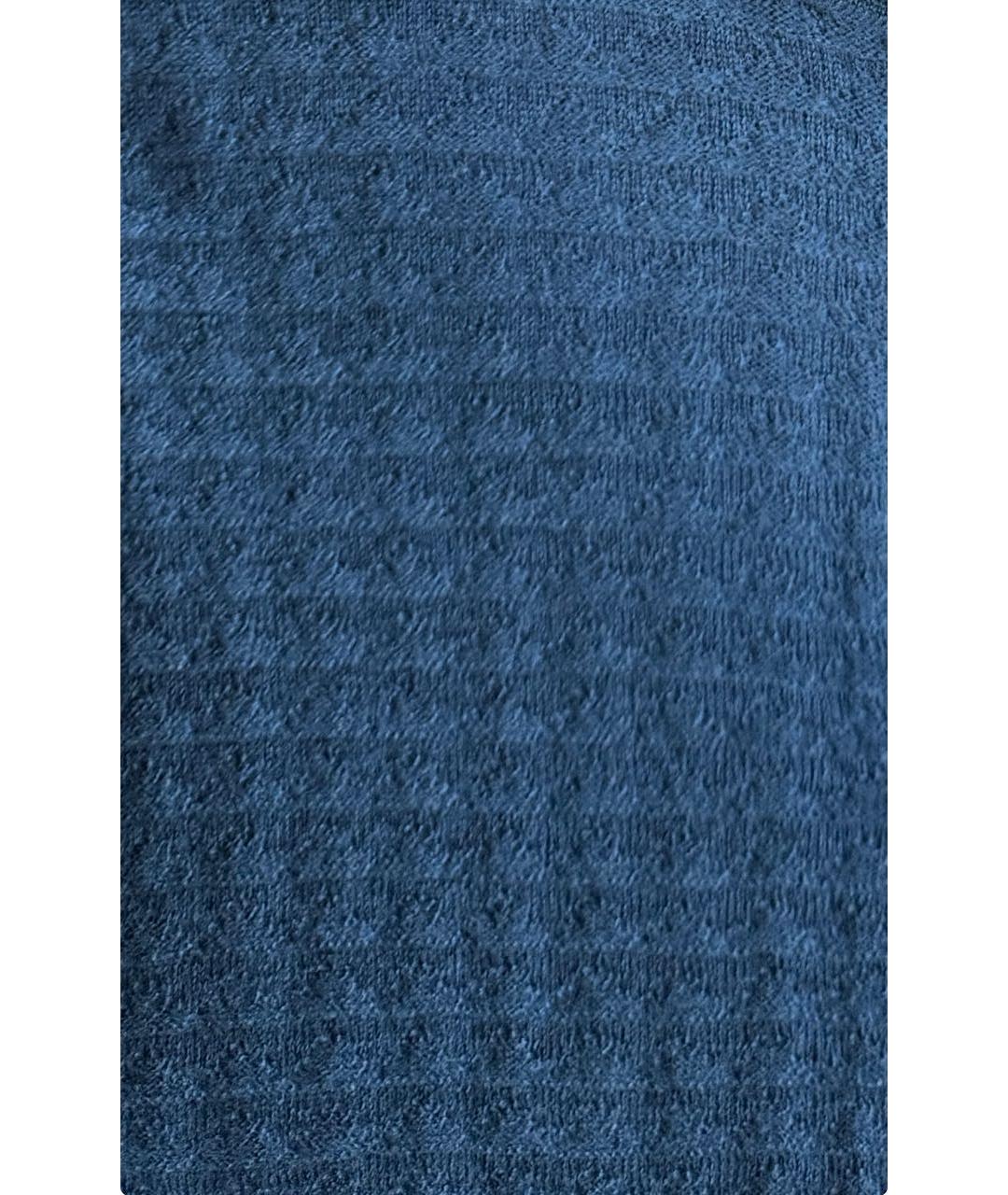 CANALI Голубой шерстяной кардиган, фото 4