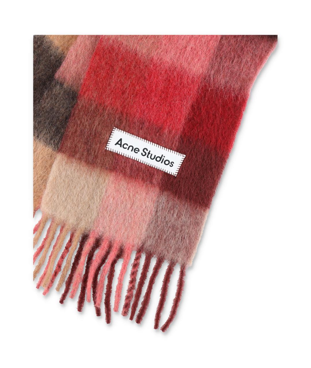 ACNE STUDIOS Мульти шерстяной шарф, фото 2