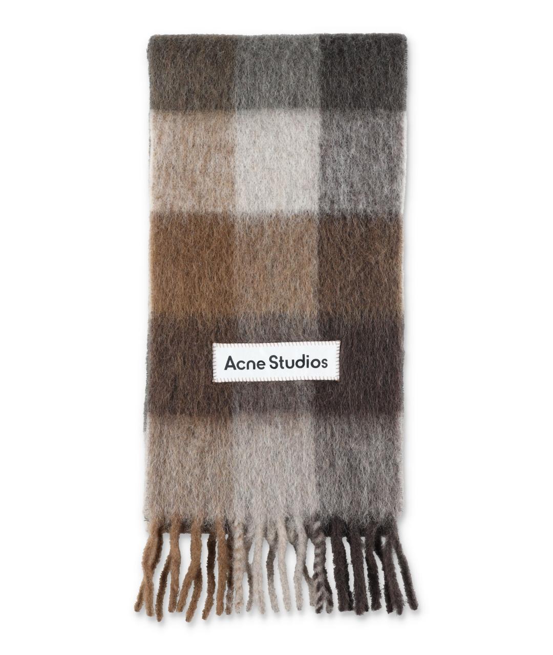 ACNE STUDIOS Мульти шерстяной шарф, фото 1