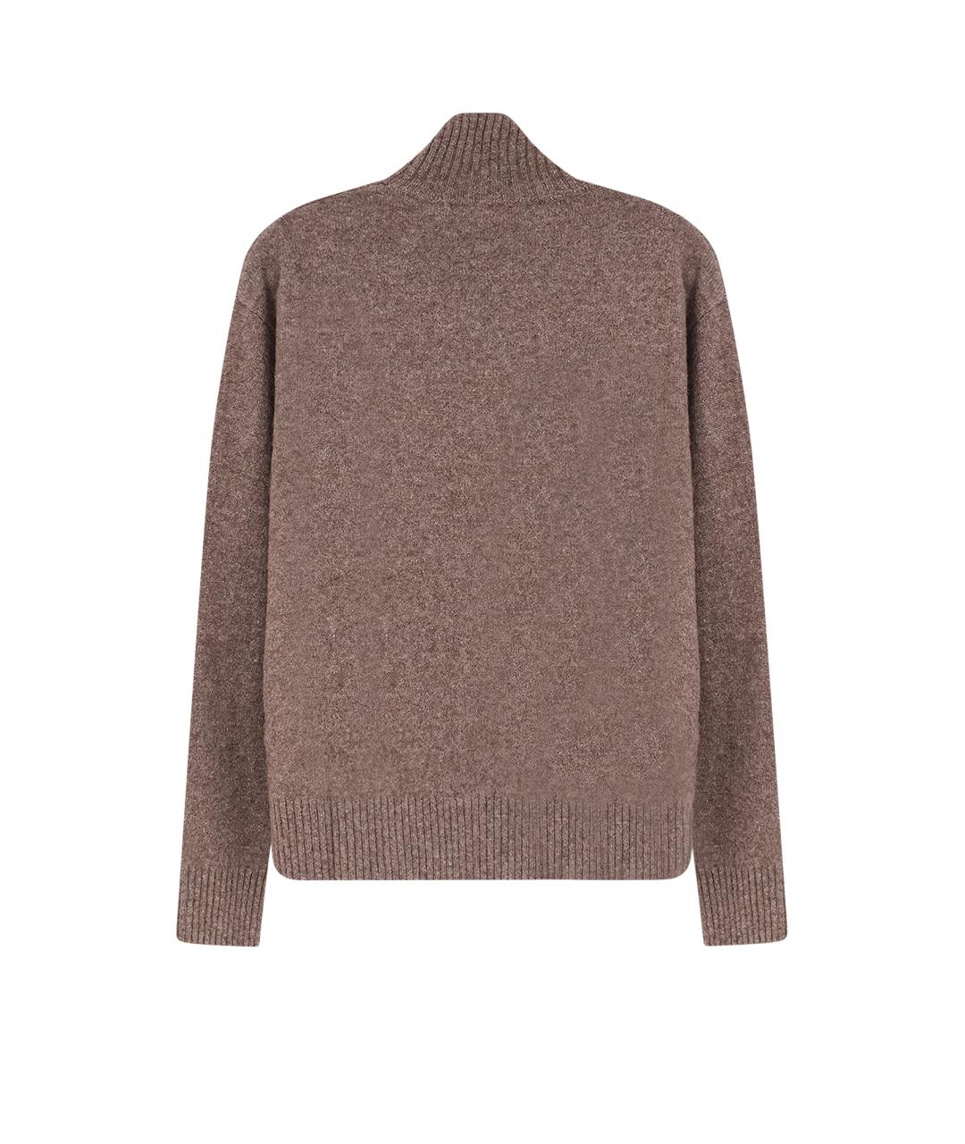 'S MAX MARA Бежевый шерстяной джемпер / свитер, фото 2