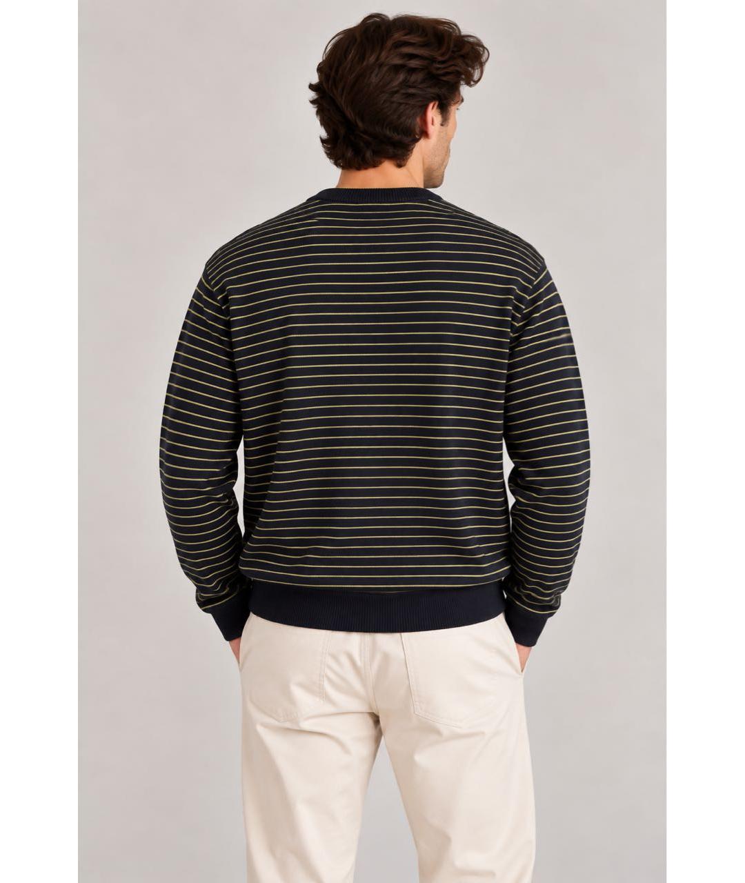 ERMENEGILDO ZEGNA XXX Мульти хлопковый джемпер / свитер, фото 5