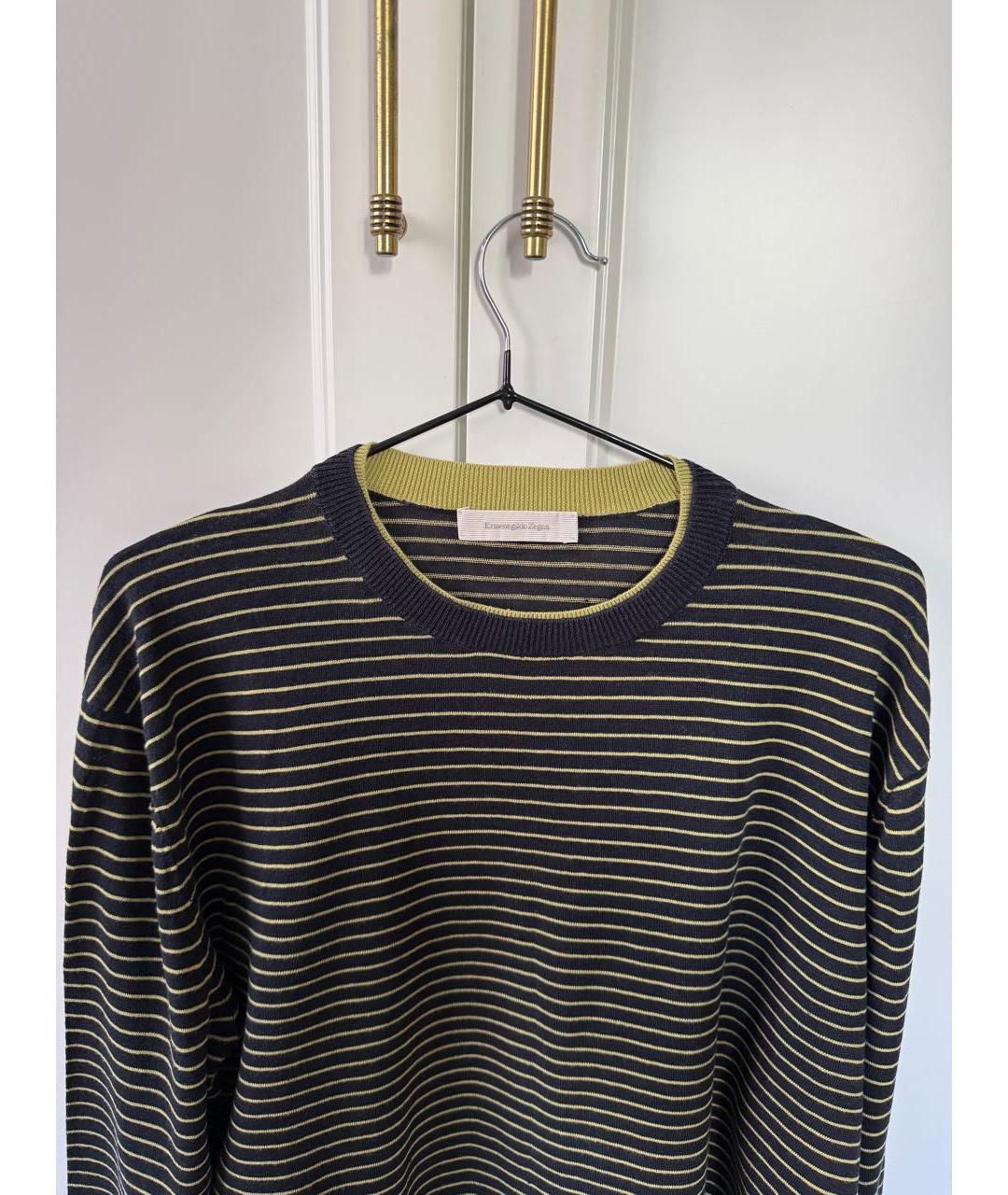 ERMENEGILDO ZEGNA XXX Мульти хлопковый джемпер / свитер, фото 3