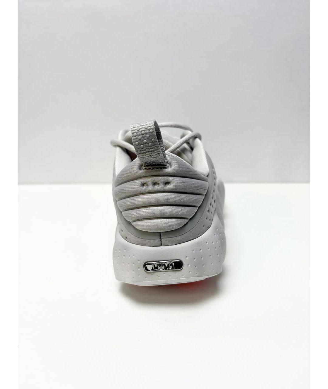 NIKE Серые текстильные низкие кроссовки / кеды, фото 6